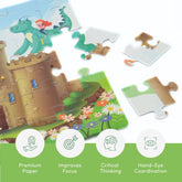 Castle Jigsaw Puzzle | Fun & Learning Games for Kids - Mittimate